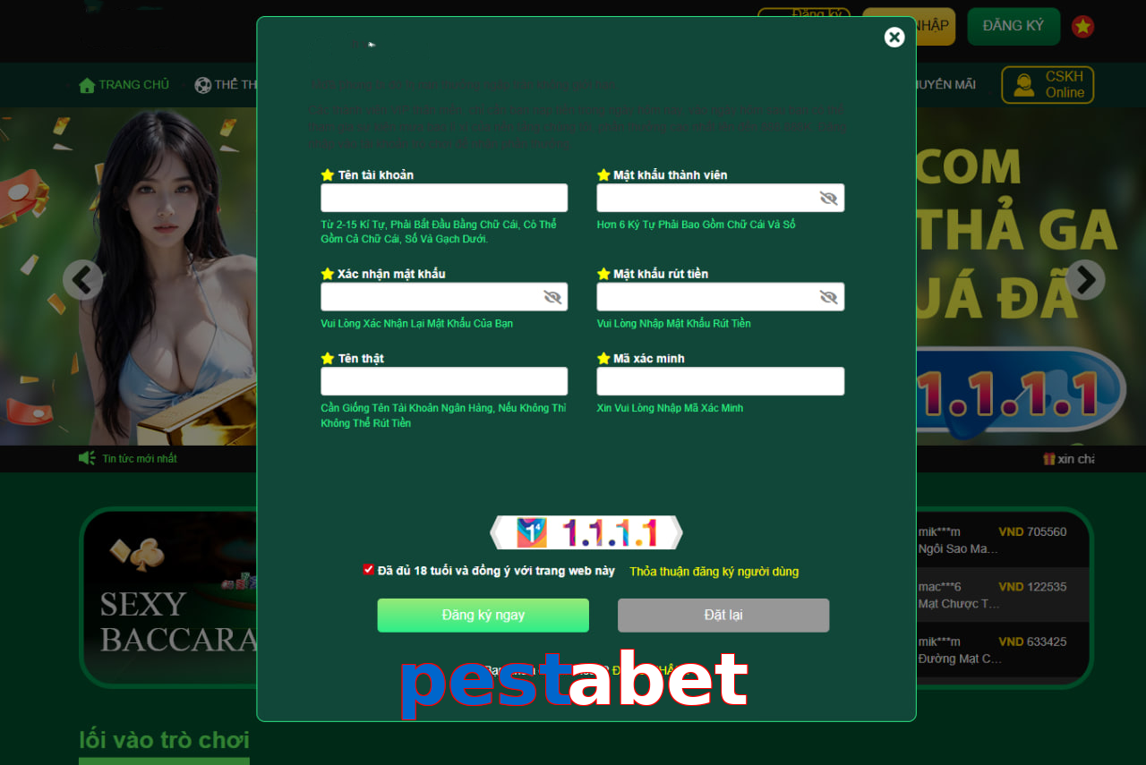 pestabet